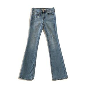 SO Jeans Womens Size 1/25W Blue Low Rise Bootcut Denim